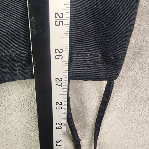 Men's Black Cargo Shorts Brooklyn State 14" Inseam Size 38 - Picture 8 of 9